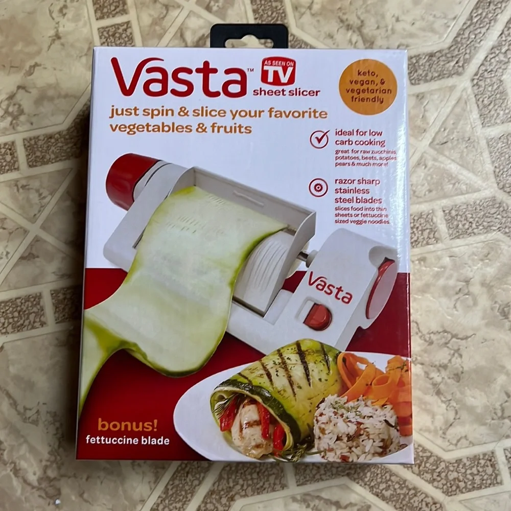 New in box VASTA sheet slicer